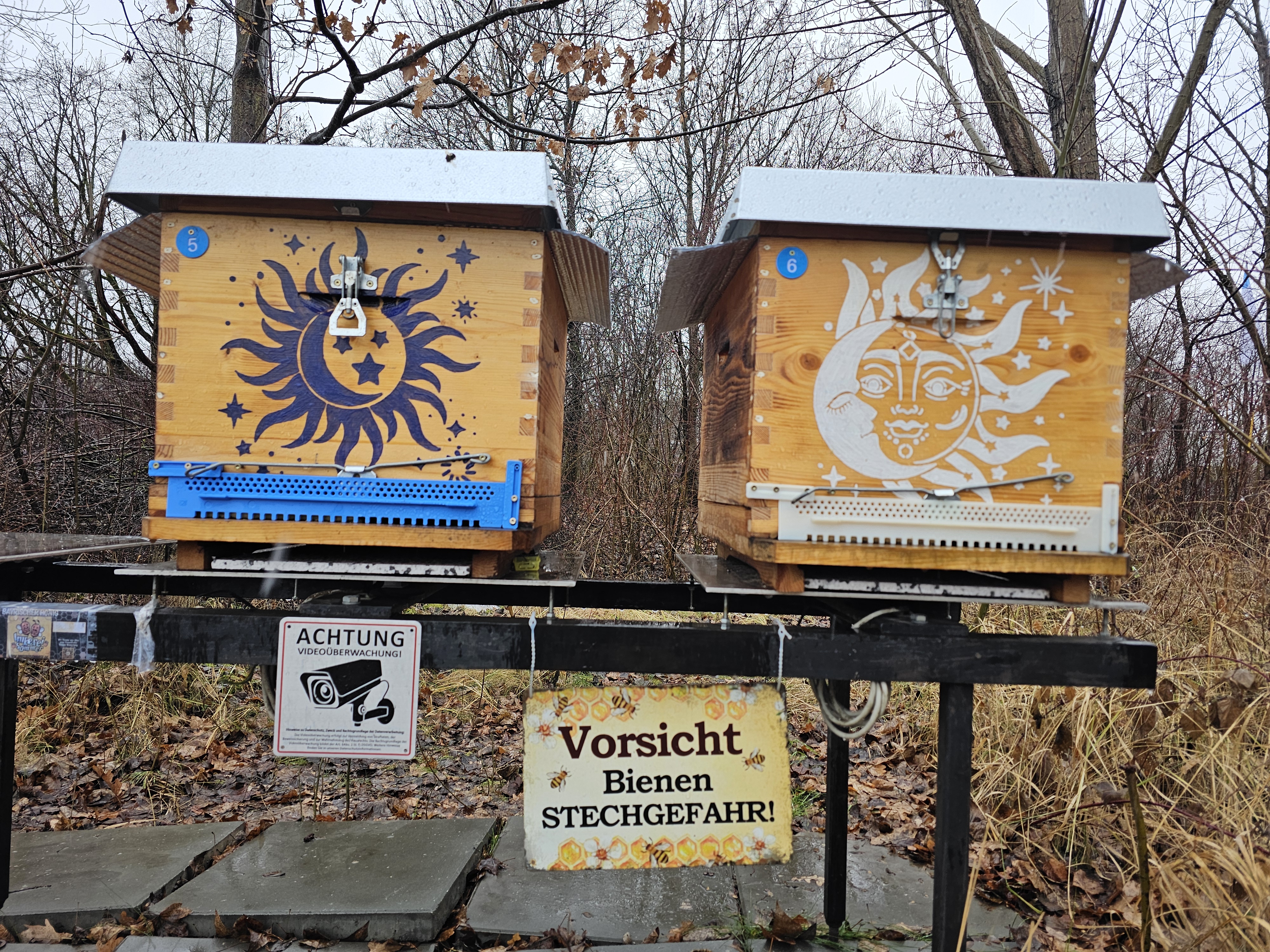 Bienenstand Sonne Mond